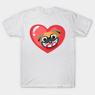 My pug is my valentine T-Shirt